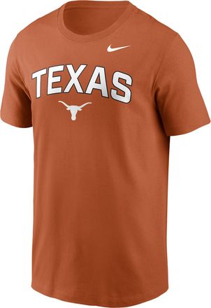 Nike Texas Primetime Arch Stack Nike Mens College T-Shirt in Orange | N19981FTXE-9LV