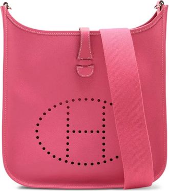 Herm&egrave;s 2006 Epsom Evelyne 29 crossbodytas - Roze