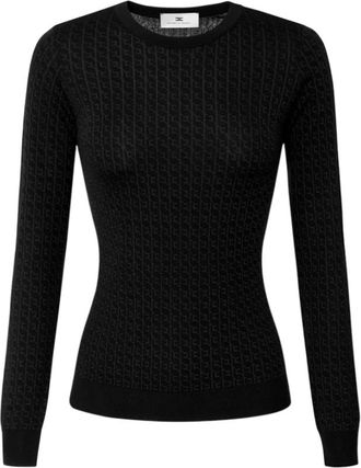 Elisabetta Franchi Mujer, Jerseys, Negro, Talla: S