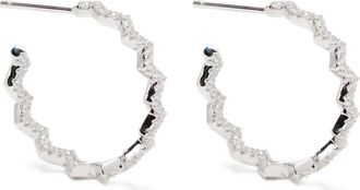 APM Monaco Orecchini a cerchio Spark - Argento