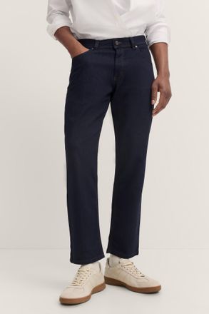 Bugatti 5-Pocket-Jeans BUGATTI Regular Fit, Herren, Gr. 31, L&auml;nge 32, blau (390, dunkelblau), 99% Baumwolle, 1% Elasthan, Jeans 5-Pocket-Jeans, aus Authentic 