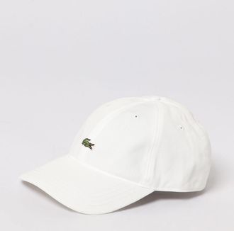 Lacoste Cappello Lacoste in twll di cotone con logo ricamato