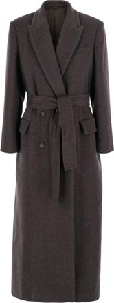 Brunello Cucinelli Donna, Cappotti, Marrone, M, new