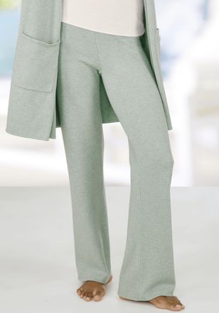 Lascana Strickhose LASCANA, Damen, Gr. 32/34, N-Gr, gr&uuml;n (mint), Feinstrick, Obermaterial: 50% Viskose (LENZING ECOVERO), 28% Polyester, 22% Polyamid, meliert