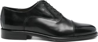 Corneliani Derby in pelle - Nero