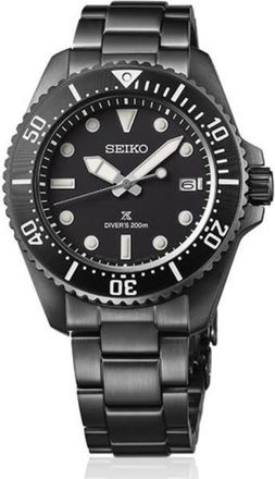 Seiko Prospex Solar Black Dial Mens Watch SNE599