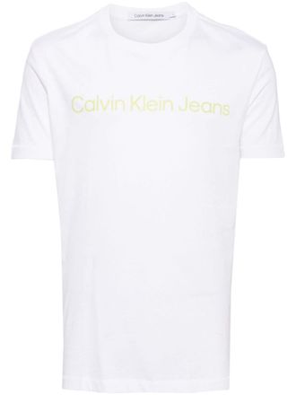 Calvin Klein logo-printed t-shirt - men - Cotton - XXXL - White