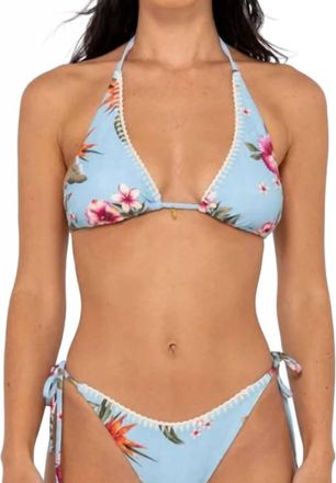 Rusty Kehlani Halter Bikini Top In Kehlani Print