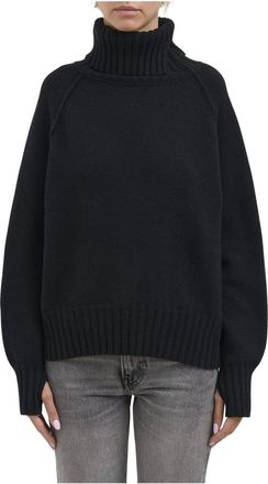 Isabel Benenato Maglia Collo Alto Misto Cashmere - - Knitwear - Donna - Nero - S