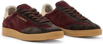 AllSaints Thelma Metallic Sneaker in Titan Red/Brown at Nordstrom, Size 6Us