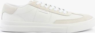 Tommy Hilfiger Suede Contrast Cupsole Mens Trainers White - Size UK 10