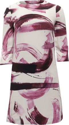 Dolce & Gabbana Brush Stroke Printed Mini Dress (Authentic Pre-Loved)
