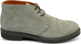 Andrea Ventura Chucca T su&egrave;de desert boots met veters - Grijs