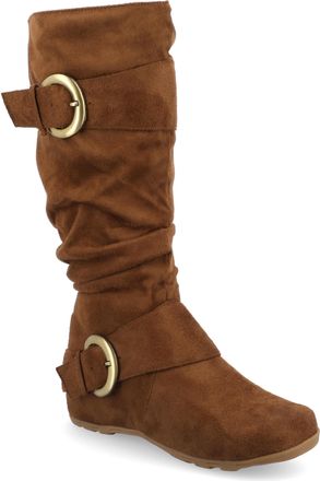 Journee Collection Women & apos;s Extra Wide Calf Jester-01 Boots