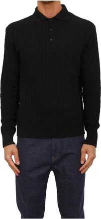 John Richmond Dibusuz Sweater - Heren - Ronde hals truien - Zwart - L - Wol - Truien & Vesten