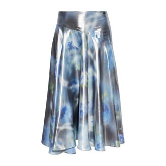 Diesel Rokken, Dames, Grijs, S, Polyester, O-Zulie-S2 Skirt