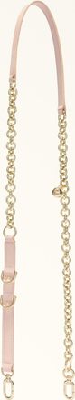 Furla Delia Tracolla Dusty Pink Rosa Pelle Di Vitello Sidney + Metallo Donna