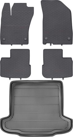 OEM Juego De Alfombrillas De Goma Para Coche Y Alfombrilla Para Maletero Para Fiat Tipo Sed&aacute;n A Partir De 2015