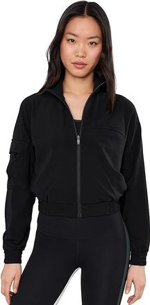 SPLITS59 Peaches Airweight Cargo Jacket Womens Jacket Black : LG, Nylon/Spandex