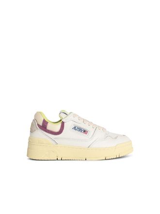 Autry Clc Low White Lear Blend Sneakers