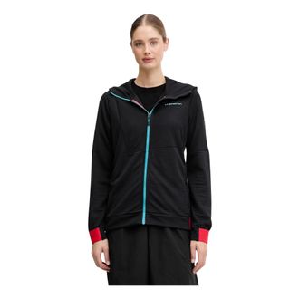 La Sportiva Zip-through Hoodie - Dames - Sport - Zwart - Maat: XS