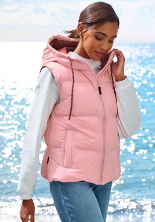 Elbsand Steppweste ELBSAND, Damen, Gr. S (36), rosa, Obermaterial: 100% Polyester. Futter: 100% Polyester. F&uuml;llung: 100% Polyester, Westen Steppweste, mit gro