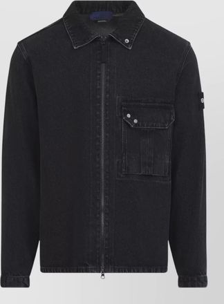 Stone Island denim shirt jacket