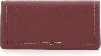 Gianni Chiarini Bubble Wallet - Dames - Portefeuilles - Rood - ONE Size - Leer - Accessoires