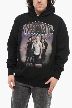 1989 STUDIO Brushed Cotton NSYNC CELEBRITY Hoodie with 2-Pockets size Xxl