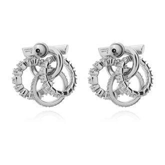 Ferragamo Evostras Oorbellen - Dames - Oorbellen - Grijs - ONE Size - Accessoires