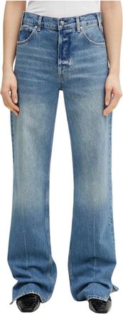 Anine Bing Roy Jean - Dames - Jeans - Blauw - Maat: W27 Denim