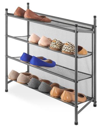 Whitmor 4-Tier Shoe Rack