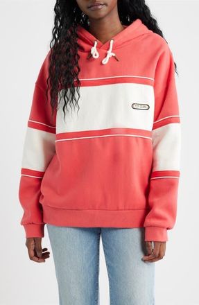 Rip Curl Surf Side Heritage Hoodie in Deep Red at Nordstrom, Size Xx-Large