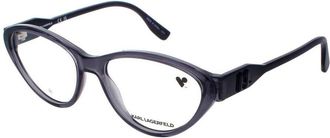 Karl Lagerfeld Ladies Grey Rectangular Eyeglass Frames Kl-Kl6109-020-54