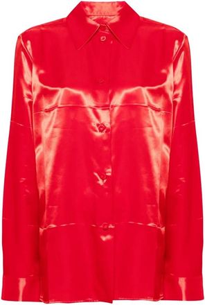 Jil Sander Mujer, Blusas y Camisas, Rojo, Talla: S