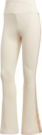 adidas (WMNS) adidas Ski Chic Flared Rib Leggings Asia Sizing White IA3910