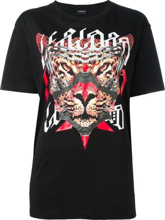 Marcelo Burlon Feliciana T-shirt - women - Cotton - S - Black
