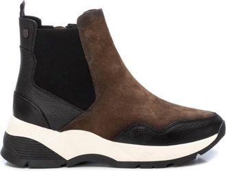 Xti Womens Casual Booties In Taupe