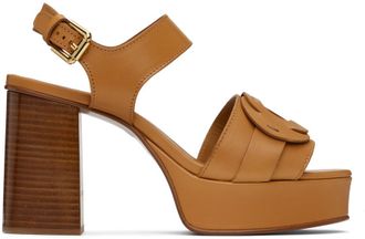 Sandales talon bottier deals