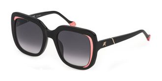 Yalea SYA027N 0700 Womens Sunglasses Black Size 53