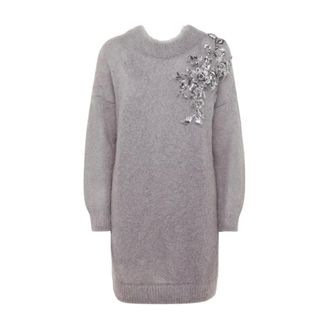 Blugirl Blugirl Jurken - Dames - Truien - Grijs - Maat: M