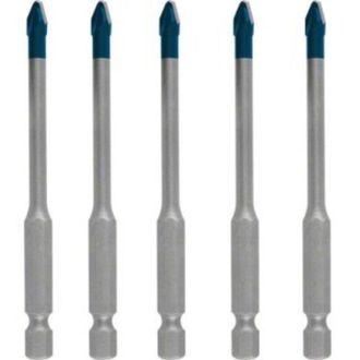 Bosch Sets De 5 Brocas Expert Hex-9 Hardceramic Para Taladros/atornilladores Diametro (mm) 5 Diametro (mm) 5