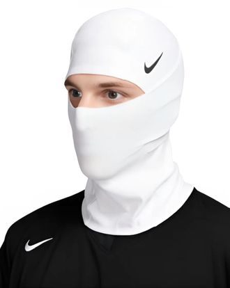 Nike Nike Pro Hyperwarm Hood, White, One size
