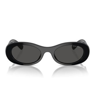 Miu Miu Sunglasses Mu06 Zs 1 Ab5 S0 Black/Dark Grey Women