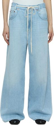 Closed Womens Morus Wide Leg Jean In Light Blue