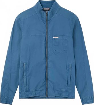 Amundsen & Scott Mens Ditch Hiker Track Jacket In Indigo