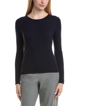Bruno Magli Classic Crewneck Wool & Cashmere-Blend Sweater