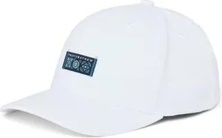 Travis Mathew Museum Day Snapback Hat in White at Nordstrom Rack