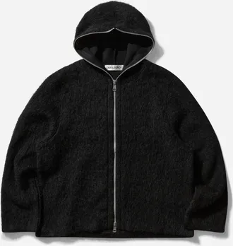 Our Legacy Men s Full Zip Hoodie Black