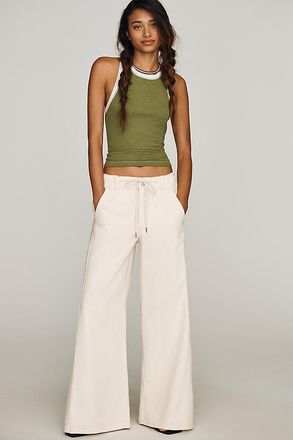 Pilcro Adi High-Rise Wide-Leg Jeans